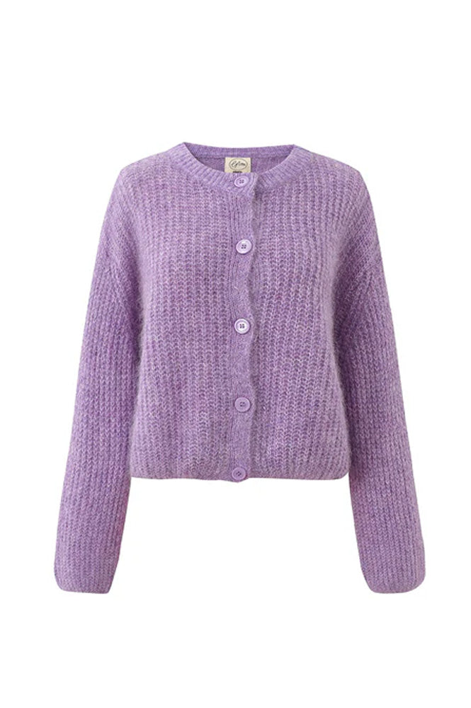 FRNCH Maino Violet Cardigan - The Mercantile London