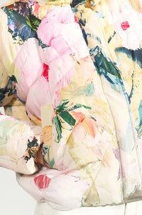 Numph Dagmar Pink Lady Puffer Jacket