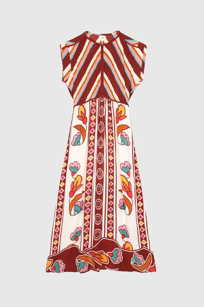 An'ge Olibia Katila Printed Dress - The Mercantile London
