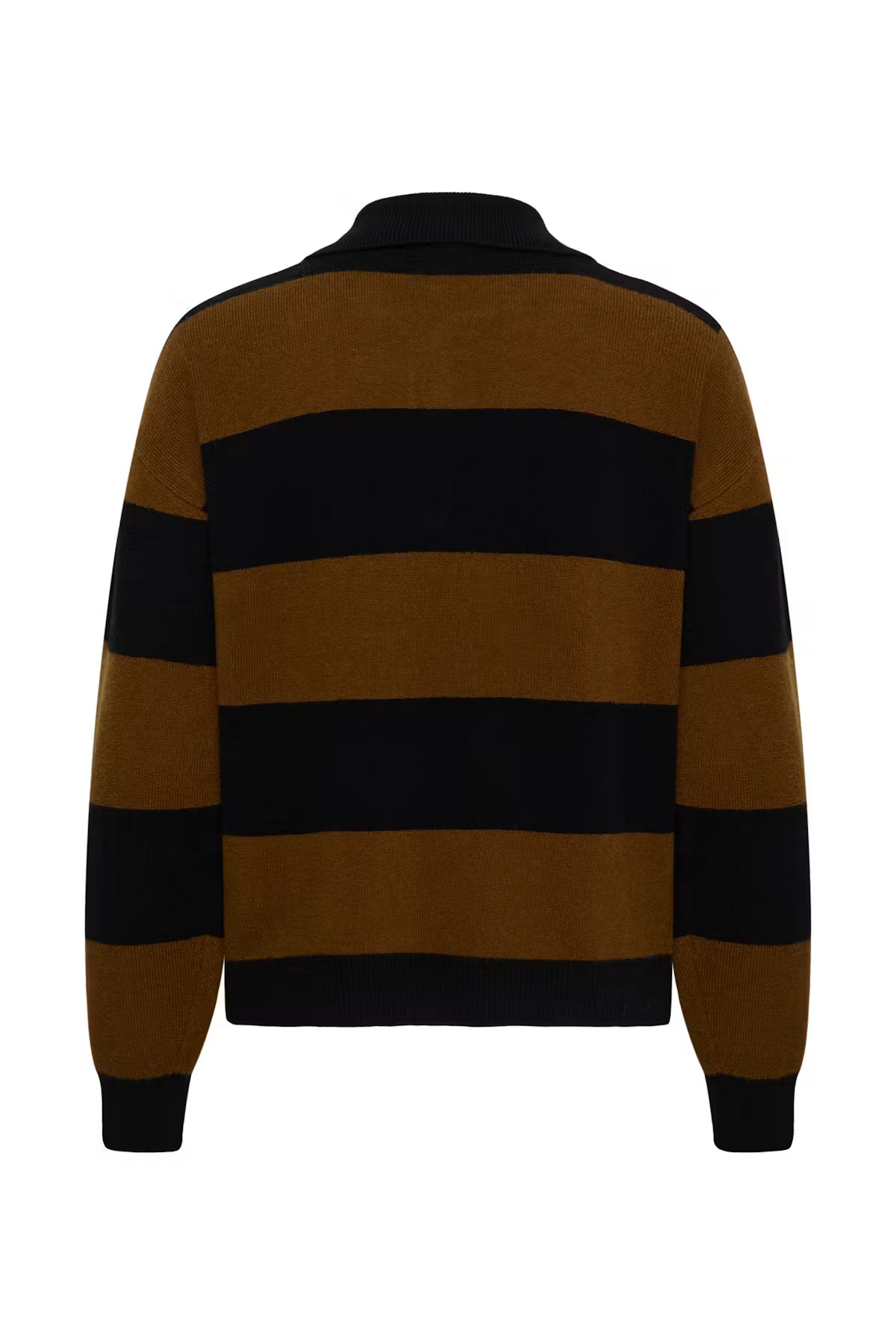 My Essential Wardrobe Jola Bison Polo Knit Jumper