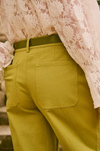 Petite Mendigote Garance Pistachio Trousers - The Mercantile London