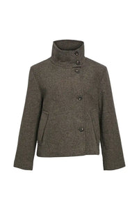 Object Kiki Morel Grey Short Jacket