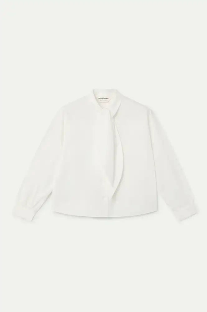 Compania Fantastica White Tie Detail Shirt