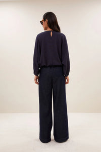 By-Bar Gaya Galaxy Check Blouse