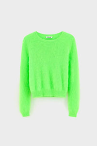 Bellerose Datti Vegas Green Angora-Blend Jumper