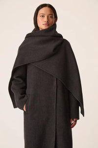 Des Petits Hauts Yvanka Anthracite Coat