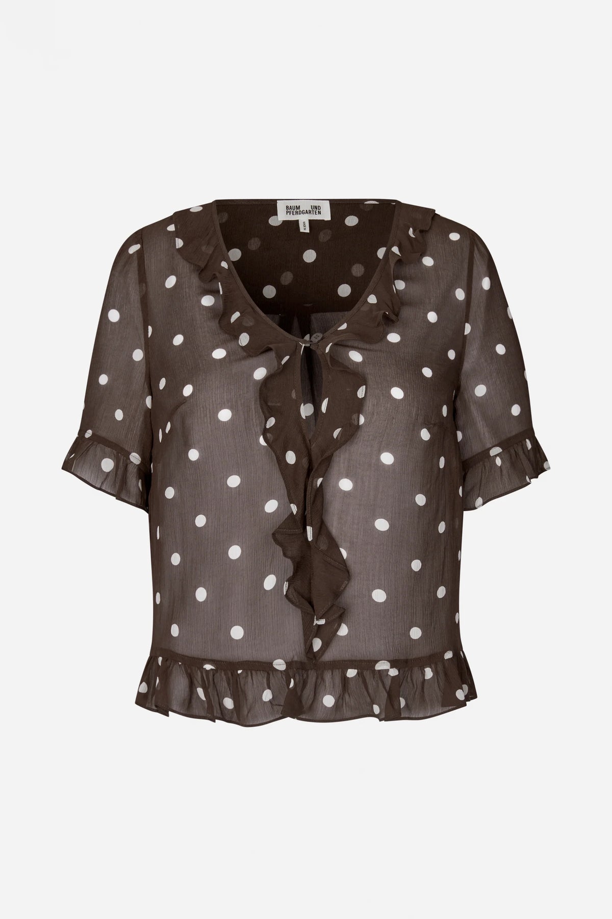 Baum Und Pferdgarten Madicen Coffee Bean Blouse - The Mercantile London