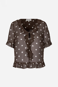 Baum Und Pferdgarten Madicen Coffee Bean Blouse - The Mercantile London