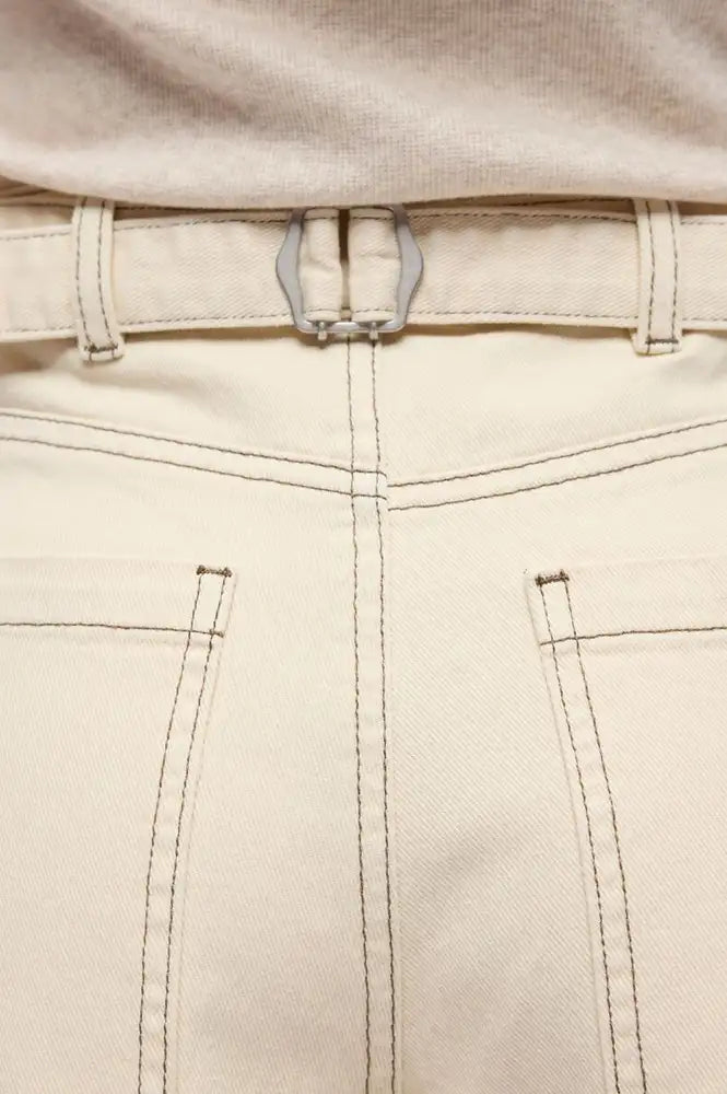 Object Mio Andrea Birch Barrel Leg Jeans - The Mercantile London
