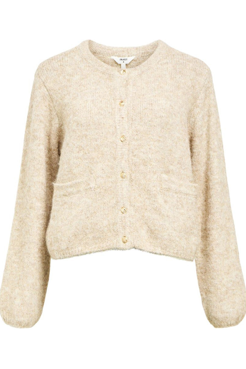 Object Saggia Sandshell Cardigan - The Mercantile London
