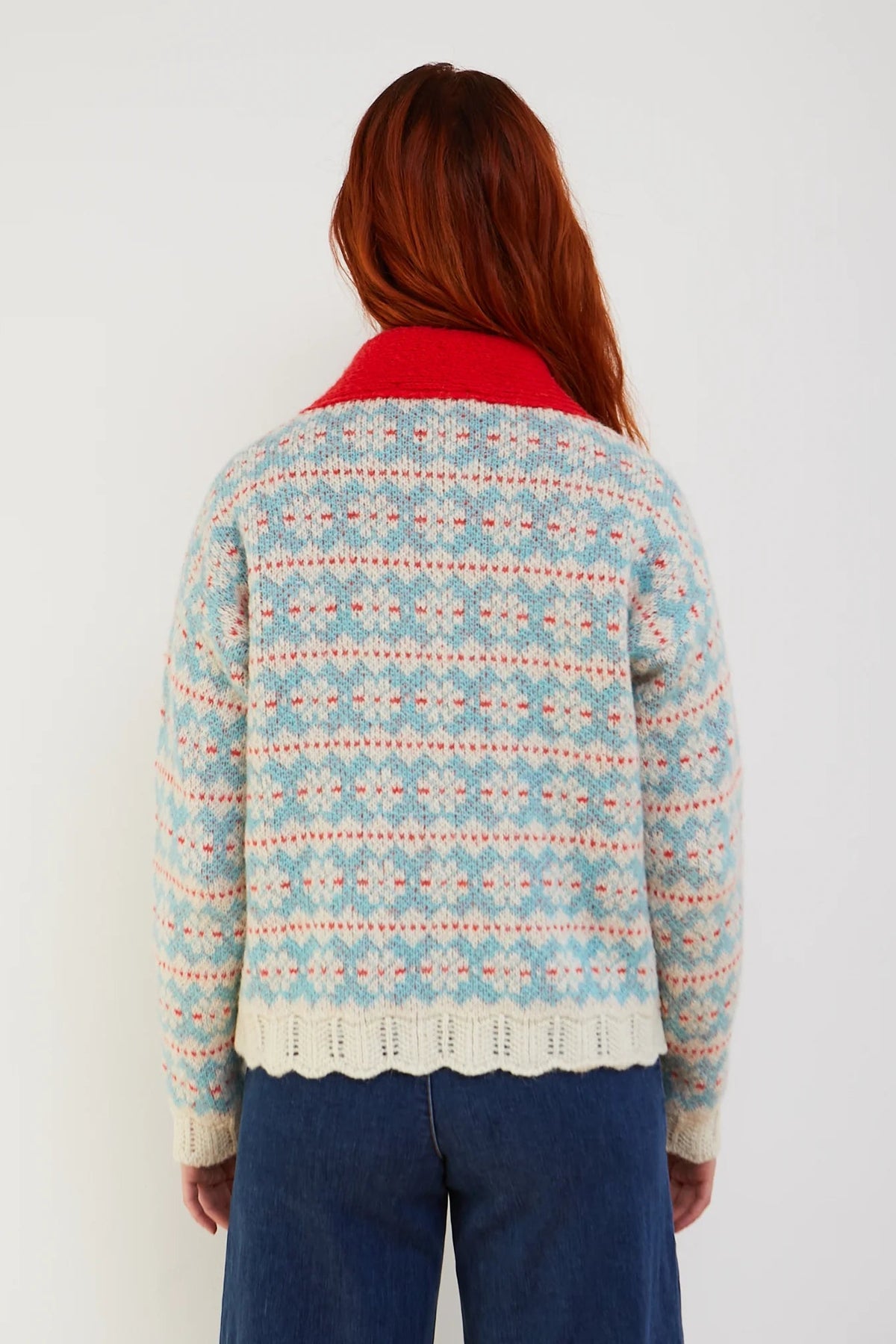 Dr Bloom Cowboy Red Jumper