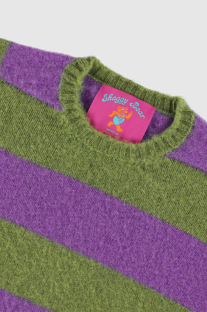 Howlin' Shaggy Bear Spindrift Stripe Jumper - The Mercantile London