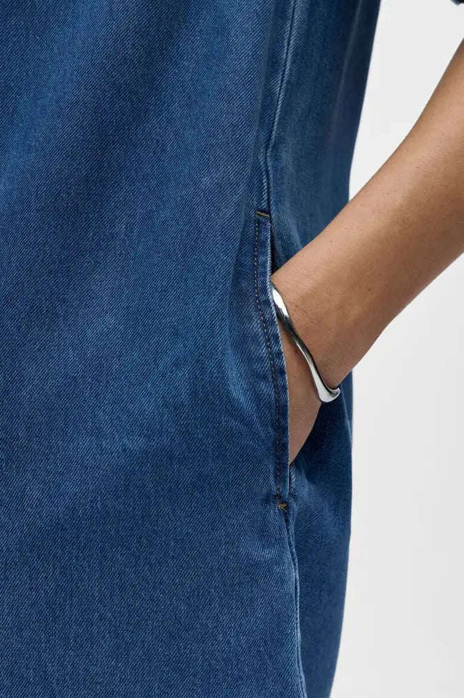 Object Frame Medium Blue Denim Dress - The Mercantile London