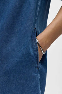Object Frame Medium Blue Denim Dress - The Mercantile London