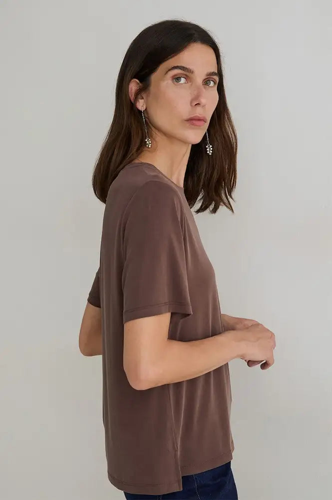 Yerse Chocolate Soft-Touch T-Shirt