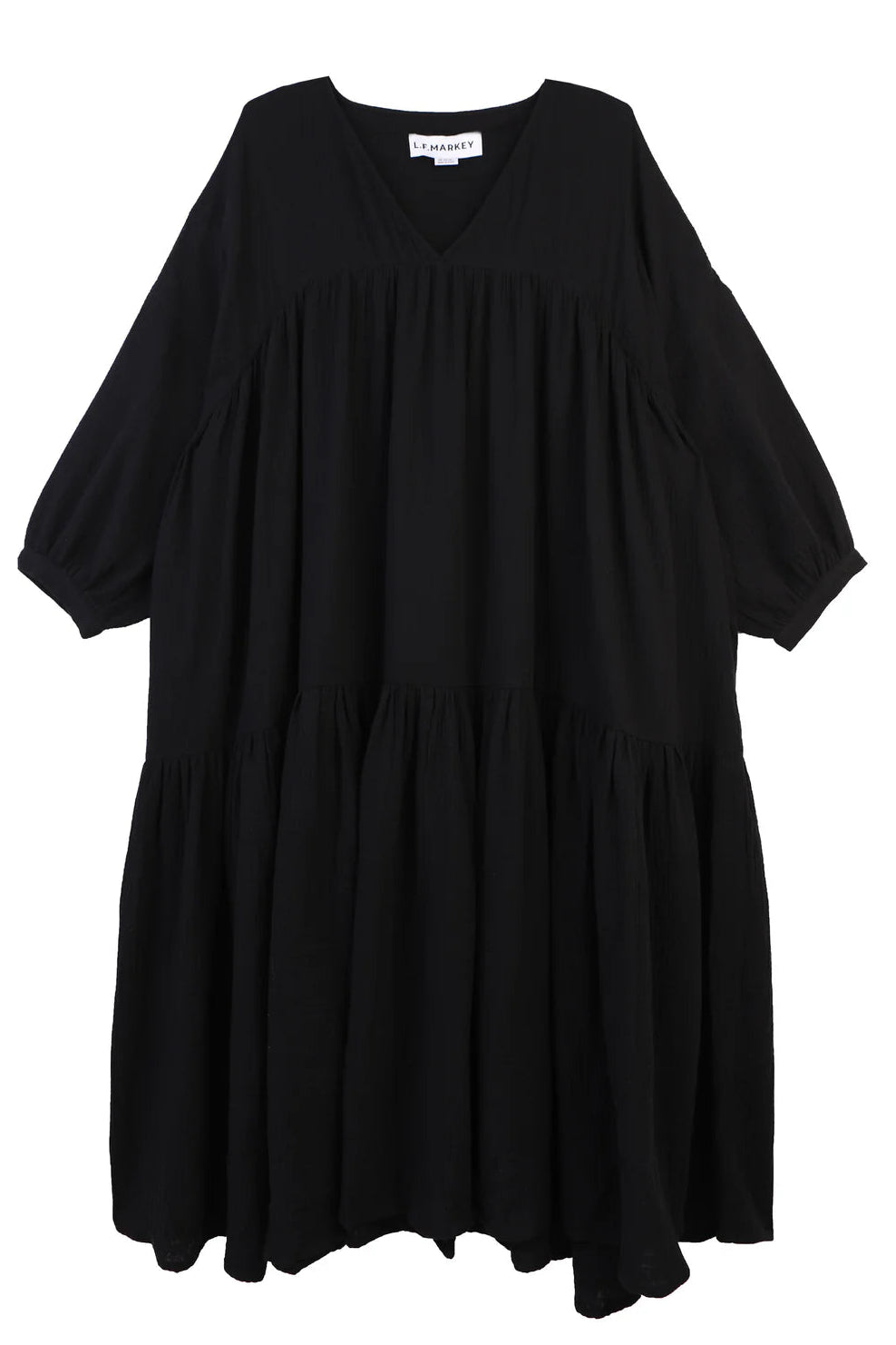 L.F. Markey Ballard Black Dress - The Mercantile London
