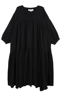 L.F. Markey Ballard Black Dress - The Mercantile London