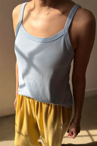 Le Bon Shoppe Dana Baby Blue Cami - The Mercantile London