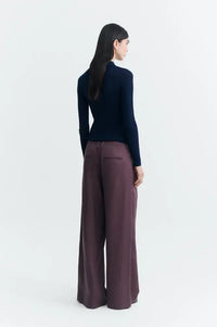 Thinking Mu Dante Navy Knitted Jumper - The Mercantile London