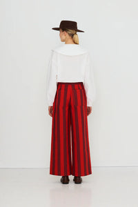 The Tiny Big Sister Wide Stripes Trousers