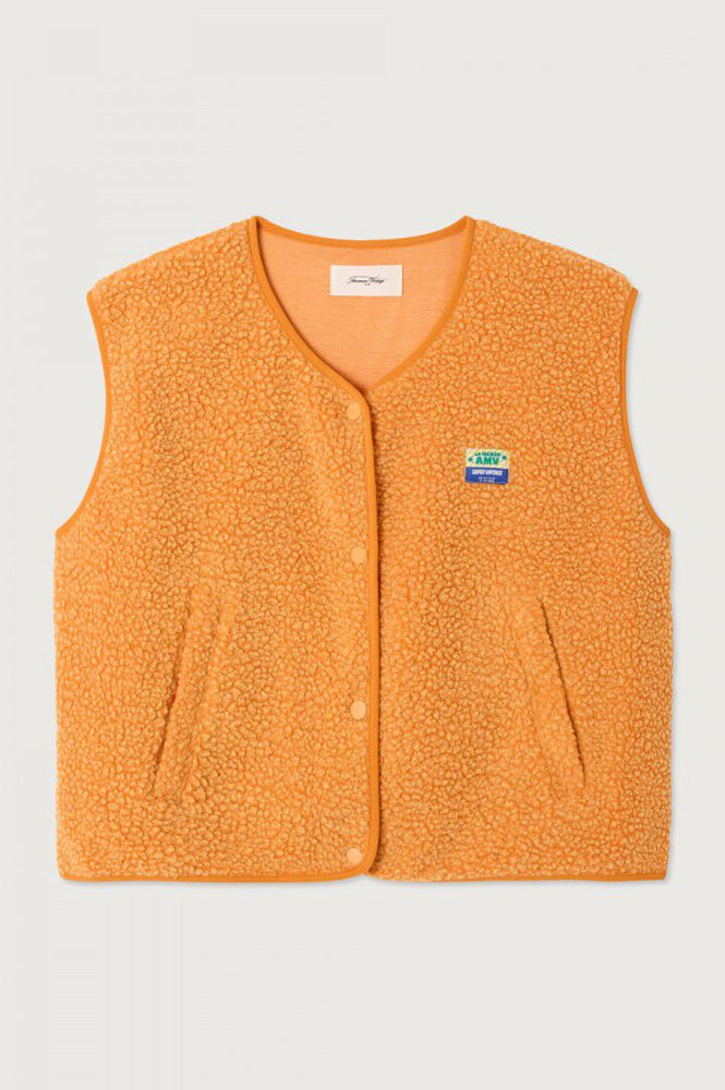American Vintage Hoktown Nectarine Sleeveless Jacket