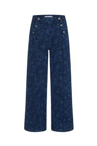Seventy + Mochi Margot Baroque Nightfall Jeans - The Mercantile London
