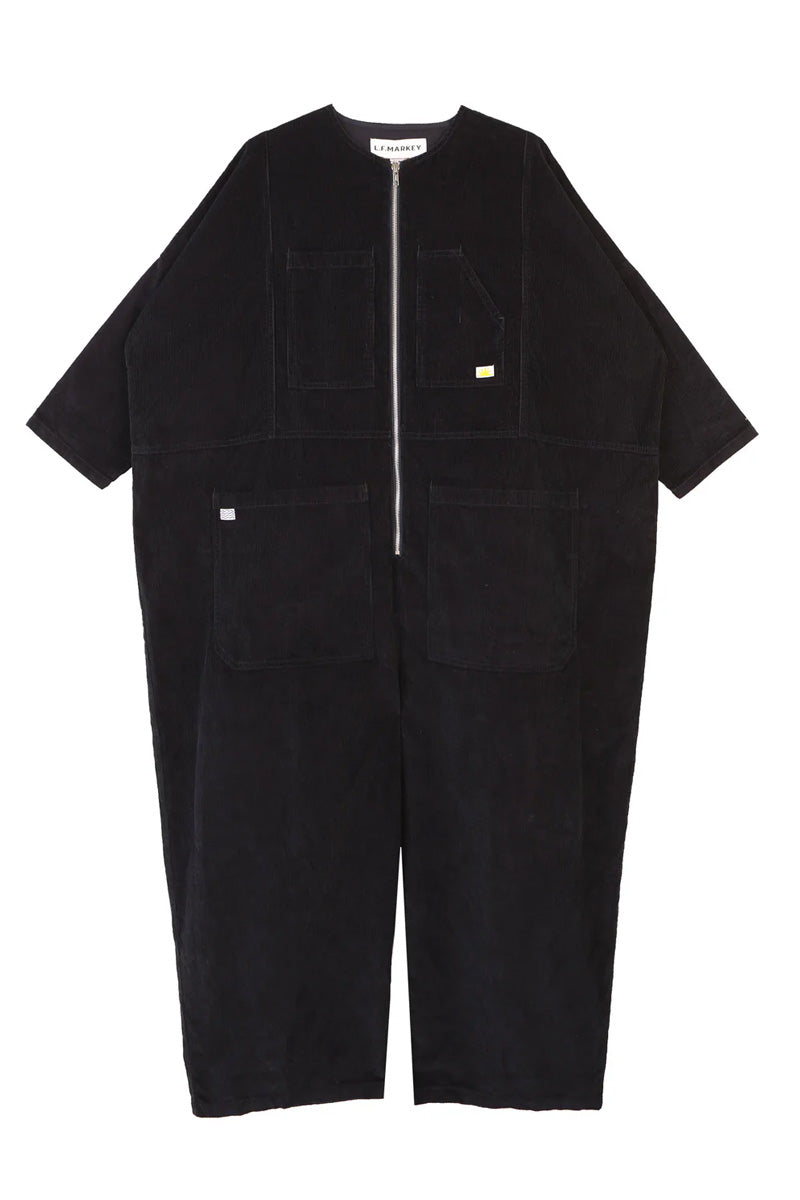 L.F. Markey Mega Navy Corduroy Boilersuit