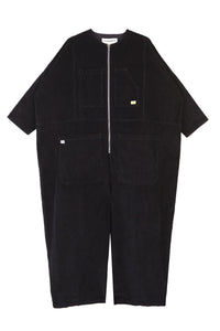 L.F. Markey Mega Navy Corduroy Boilersuit