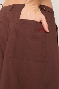Damson Madder Tatiana Chocolate Culottes