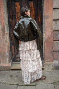 Baum Und Pferdgarten Annelise Lace Tiered Dress - The Mercantile London