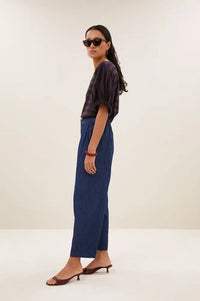 By-Bar Merle Coffee Bean Stripe Top