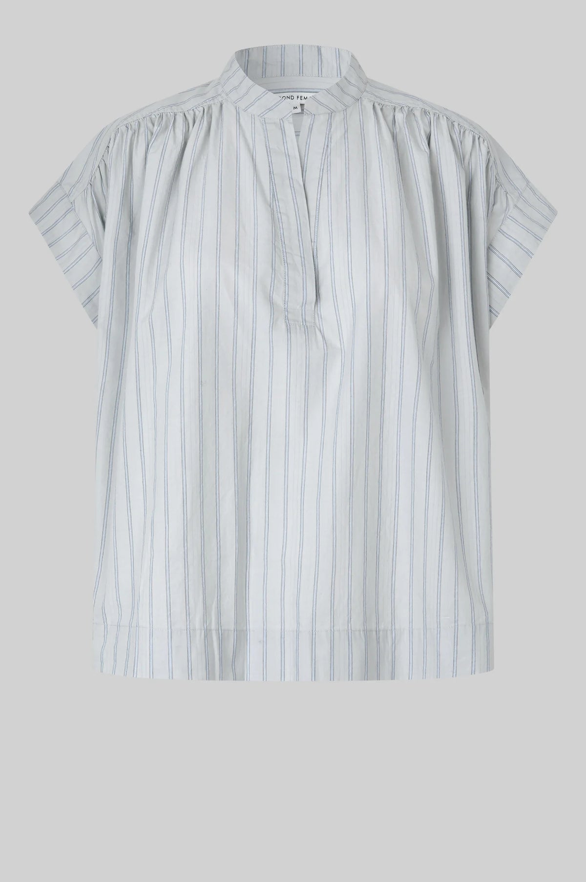 Second Female Sarisa Cashmere Blue Top - The Mercantile London