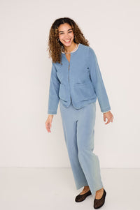 ICHI Kate Denim Trousers - The Mercantile London