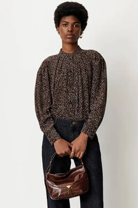Sessùn Esperanzo Coffea Pianoroll Blouse