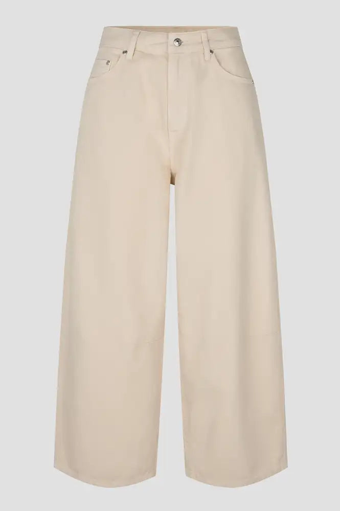 Second Female Reece Egret Cropped Jeans