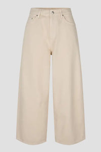 Second Female Reece Egret Cropped Jeans
