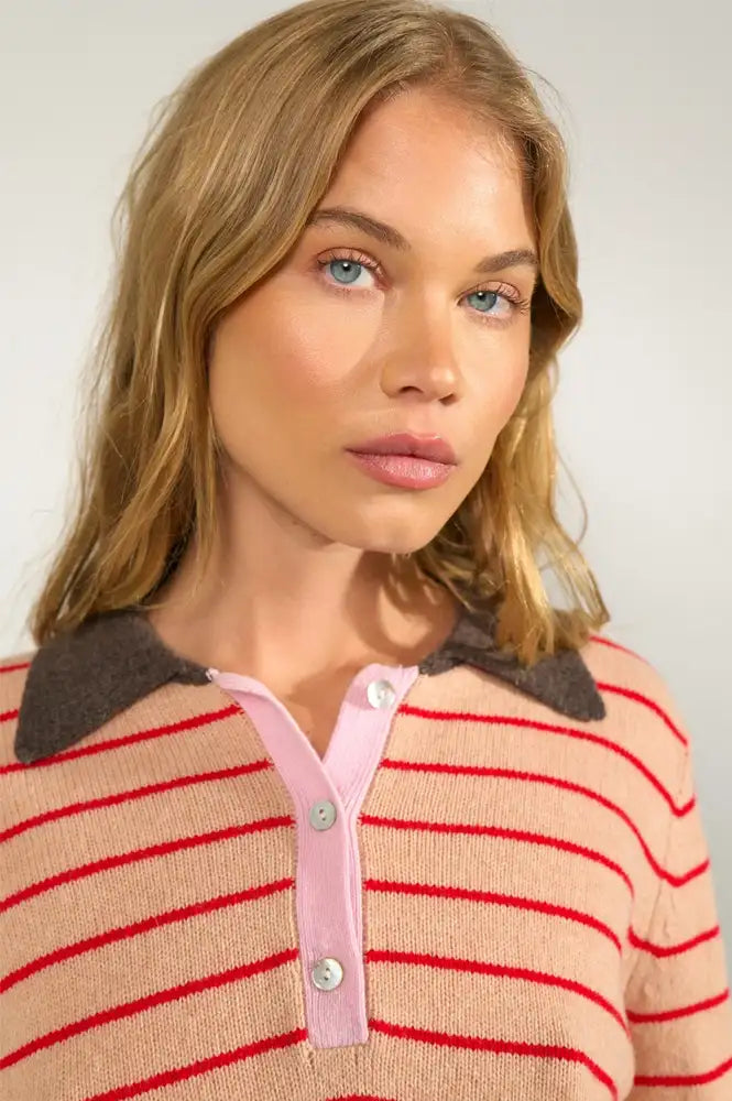 Numph Lucinda Roebuck Stripe Jumper