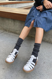Le Bon Shoppe Snow Charcoal Socks
