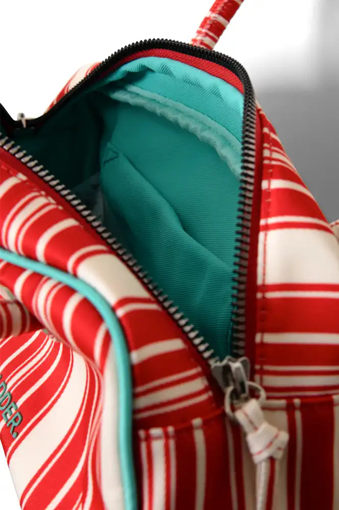 Damson Madder Renne Cherry Deck Chair Stripe Bowler Bag - The Mercantile London