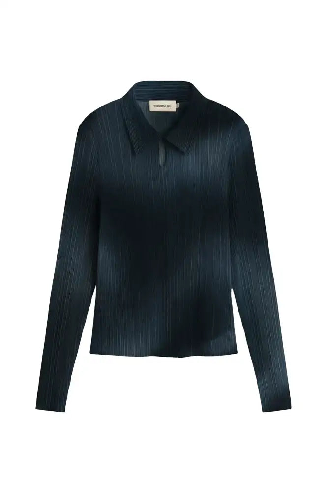 Thinking Mu Whisper Agostina Pleated Top - The Mercantile London