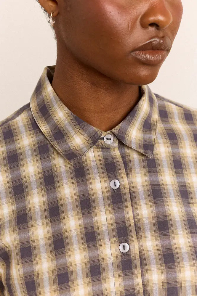 Damson Madder Solana Cardamon Check Shirt