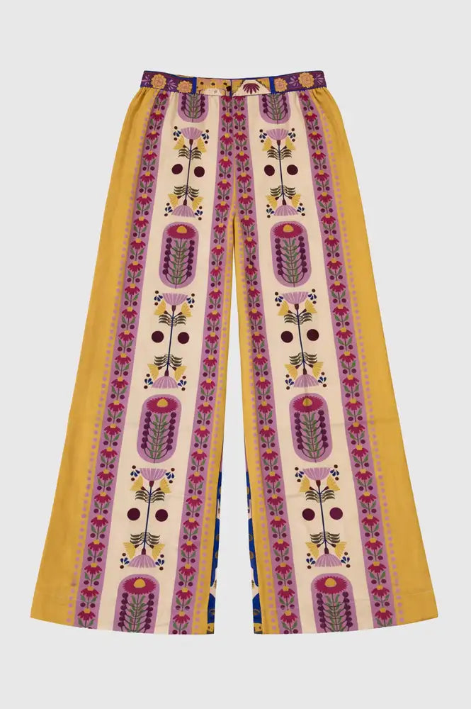 An'ge Rudylana Printed Trousers - The Mercantile London