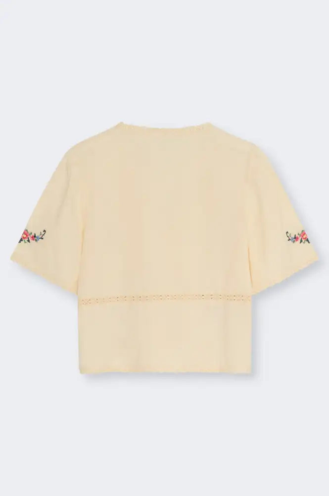 The New Society Narcise Embroidered Blouse - The Mercantile London