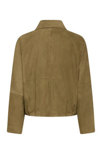My Essential Wardrobe Petra Capers Suede Jacket - The Mercantile London