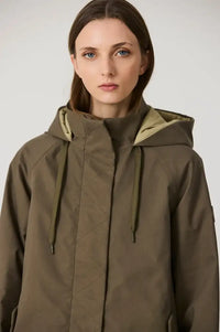 Tantä Hielo Sea Turtle Green Waterproof Parka