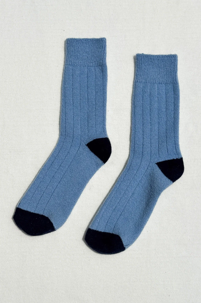 Le Bon Shoppe Classic Cashmere Bluebell Socks