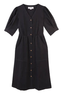 L.F. Markey Lowry Navy Dress - The Mercantile London