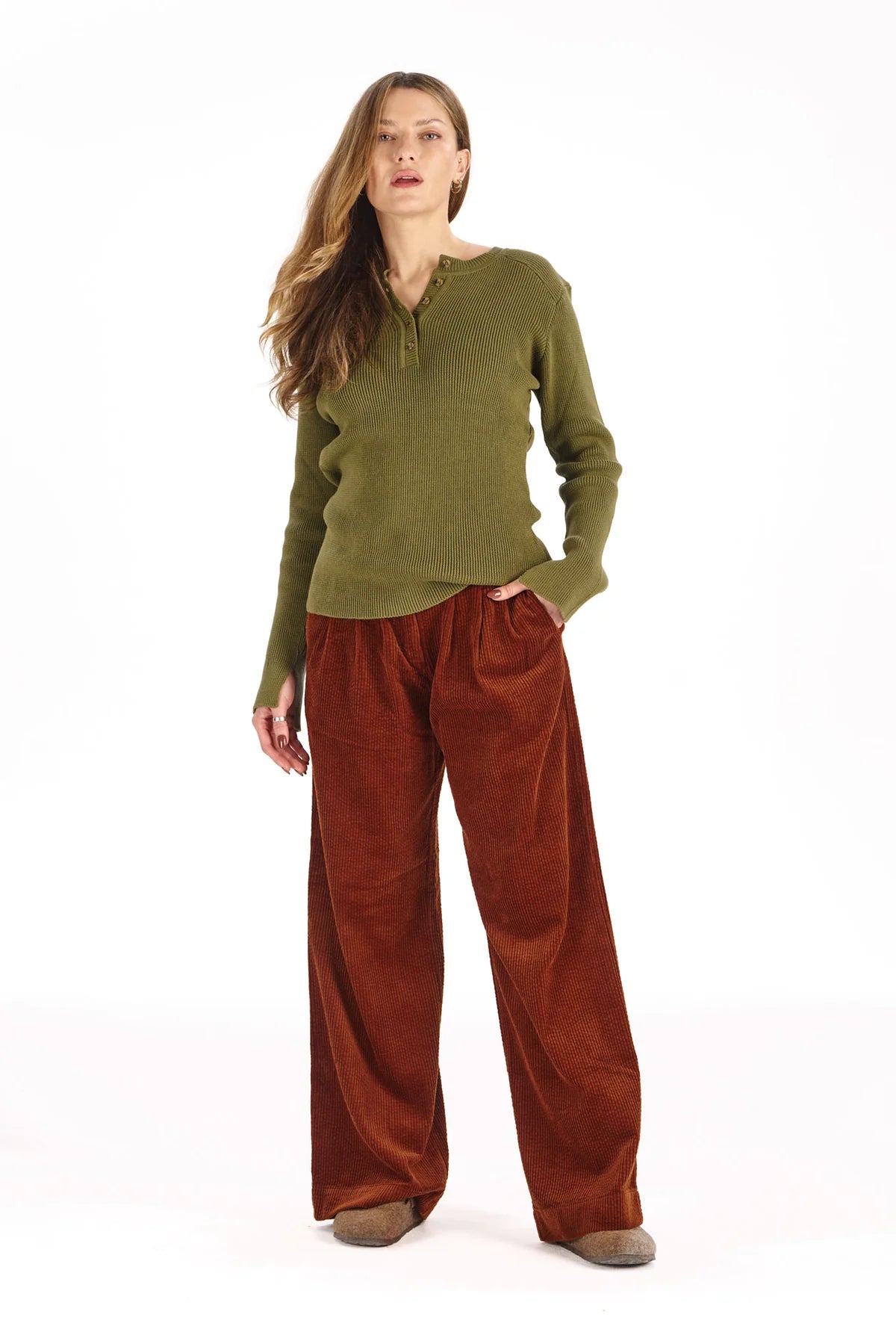 Komodo Lola Chestnut Trousers