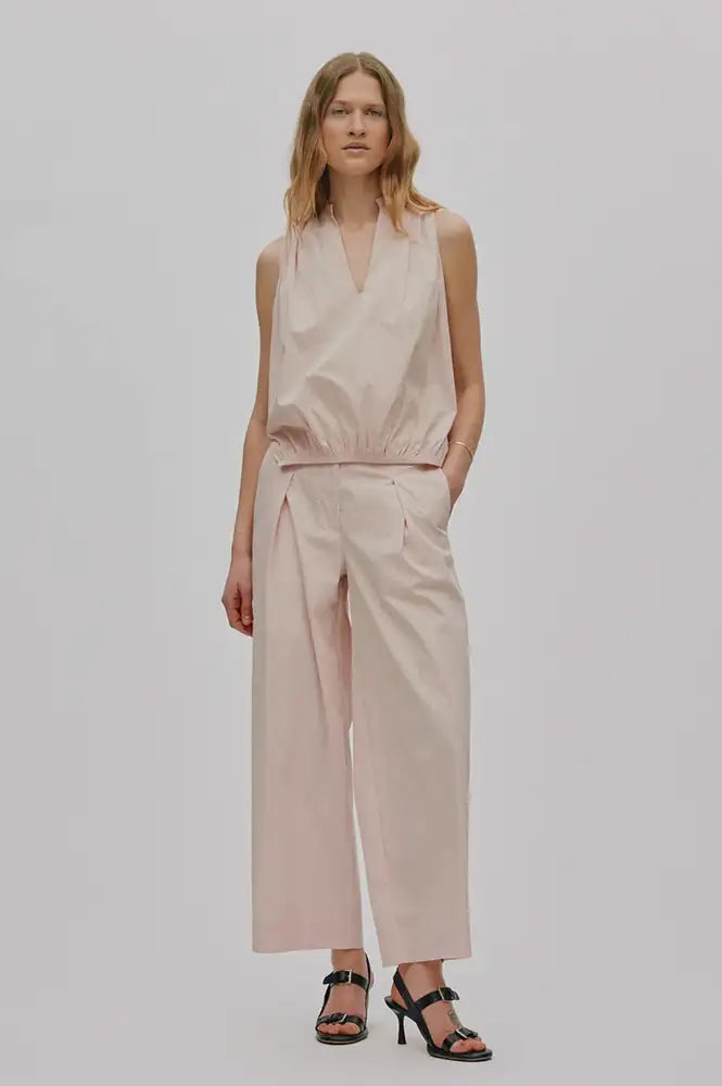 Rabens Saloner Ingebord Powder Pink Blouse - The Mercantile London