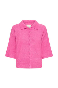 ICHI Kamara Meadow Mauve Knitted Cardigan
